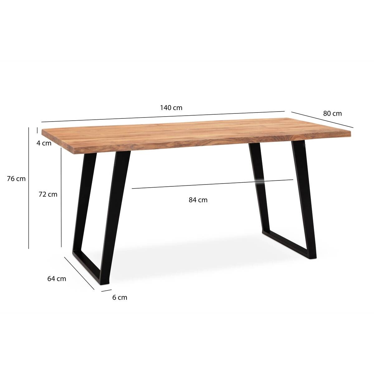 Schreibtisch B/H/T: ca. 140x76x80 cm