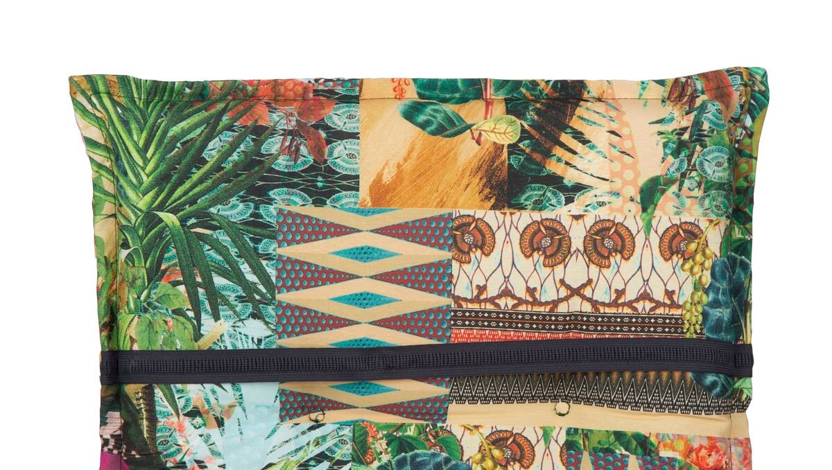 Beo Saumauflage für Hochlehner Texas bunt Polyester-Mischgewebe B/H/L: ca. 46x8x118 cm 2er Set