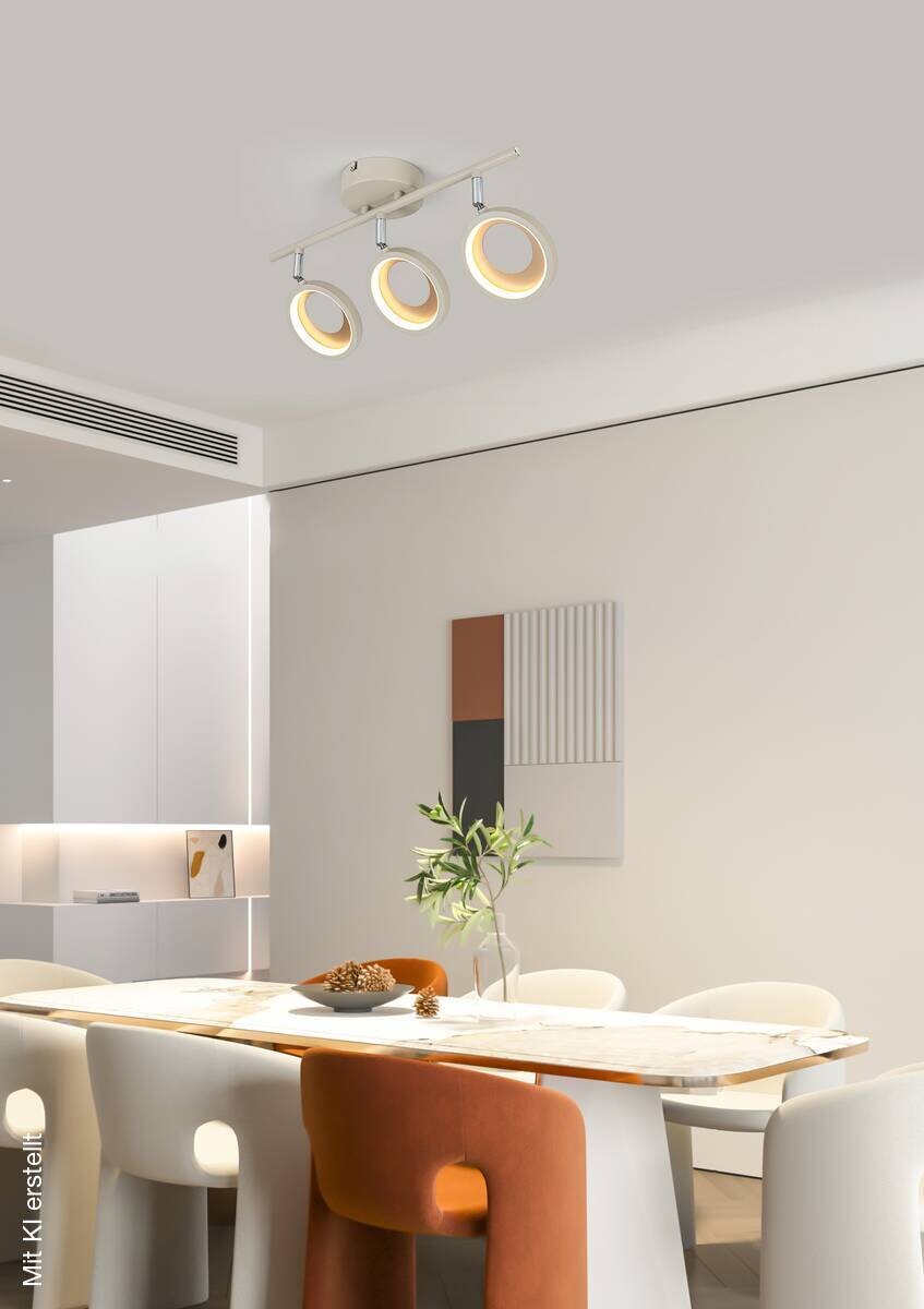 Nolo LED-Spot 3-flg. Barista B/H/L: ca. 19x12x52 cm 3 Brennstellen