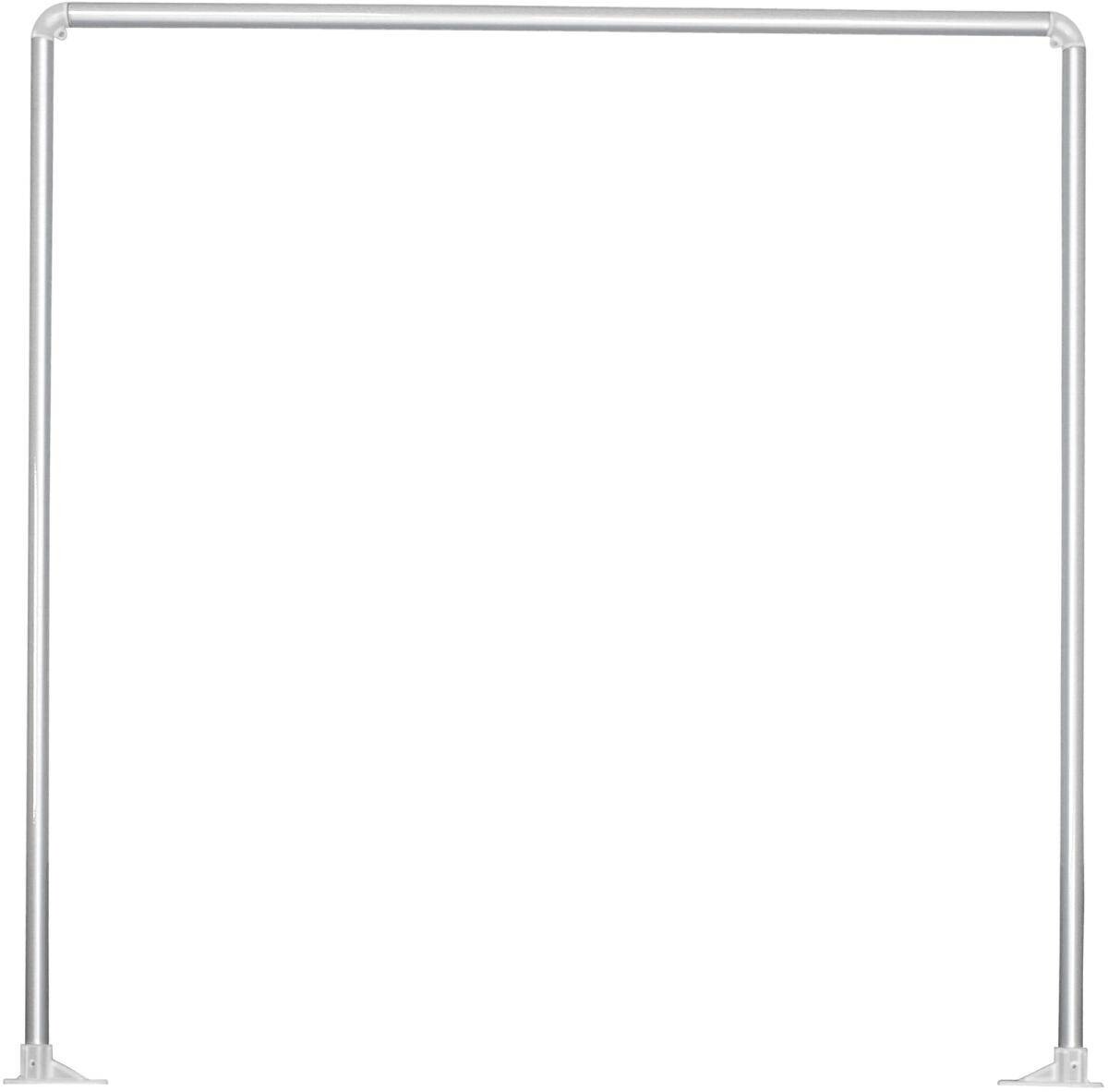 Duschstange silber Aluminium