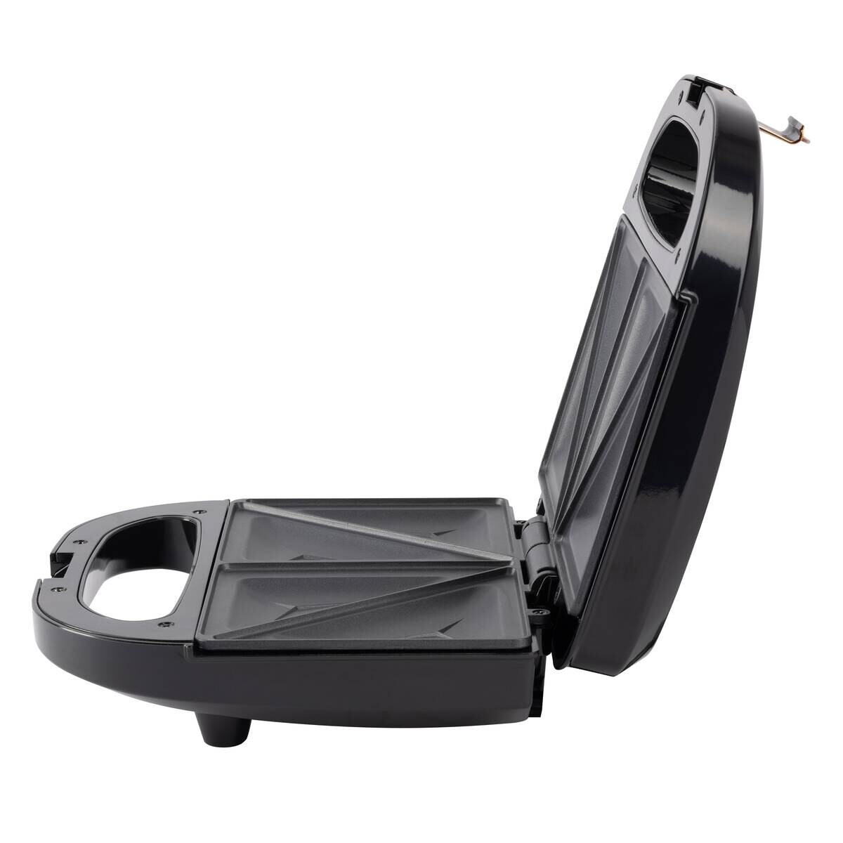 BERGNER Sandwichtoaster BG-53005-CP schwarz Kupfer Aluminium Kunststoff B/H/L: ca. 22x9x22 cm