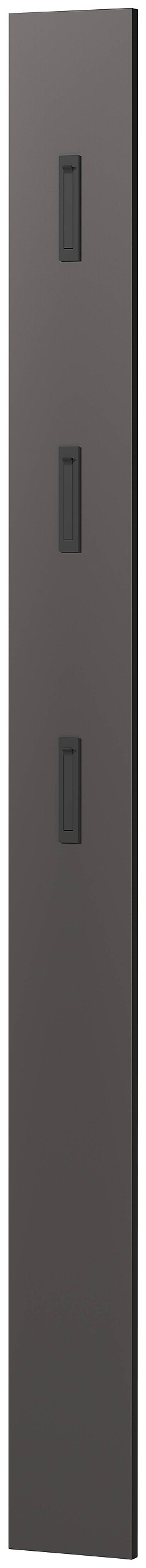 Garderobenpaneel 3728-547 Graphit Optik B/H/T: ca. 15x170x3 cm