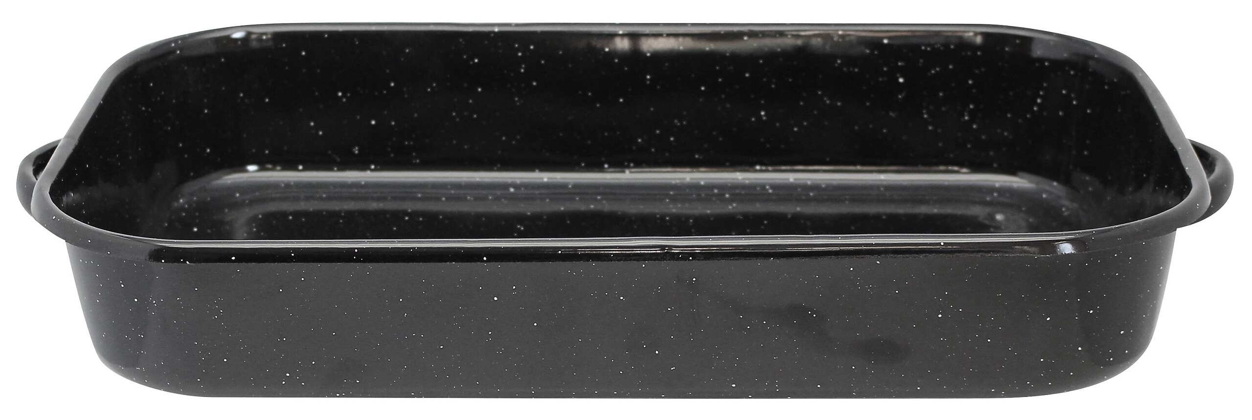 ELO Basic Brat-/Auflaufform schwarz Eisen B/H/L: ca. 23x7x38 cm