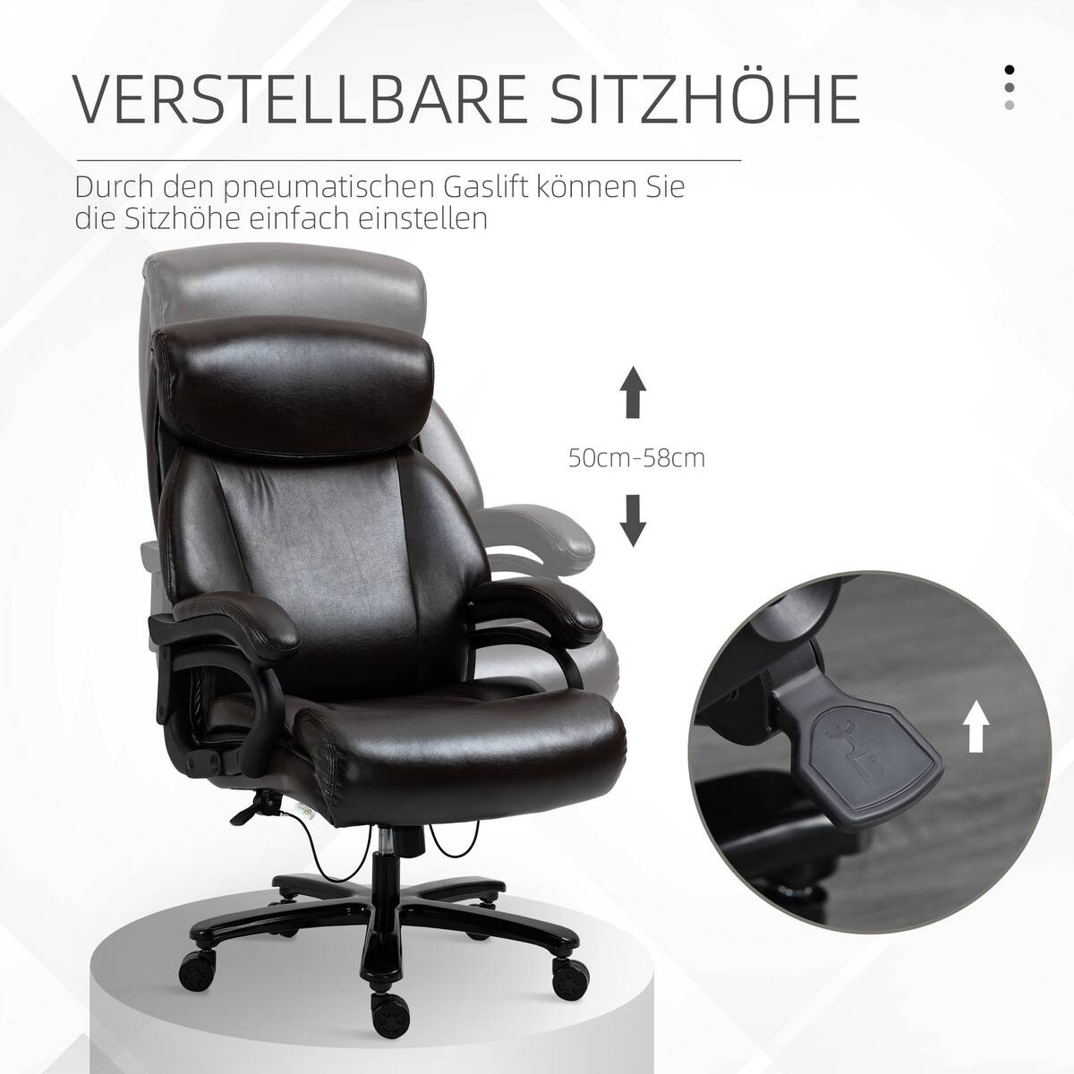 Chefsessel 921-503BN braun