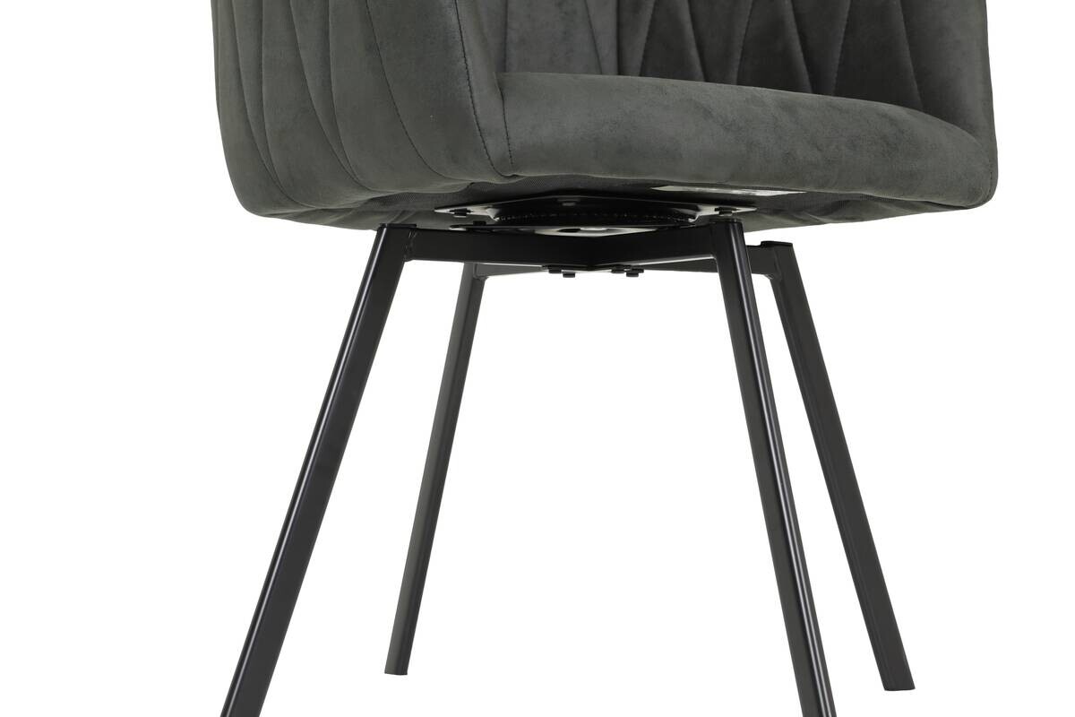 Essgruppe Gesa II Eiche anthrazit Holzwerkstoff B/H/T: ca. 180x76x90 cm