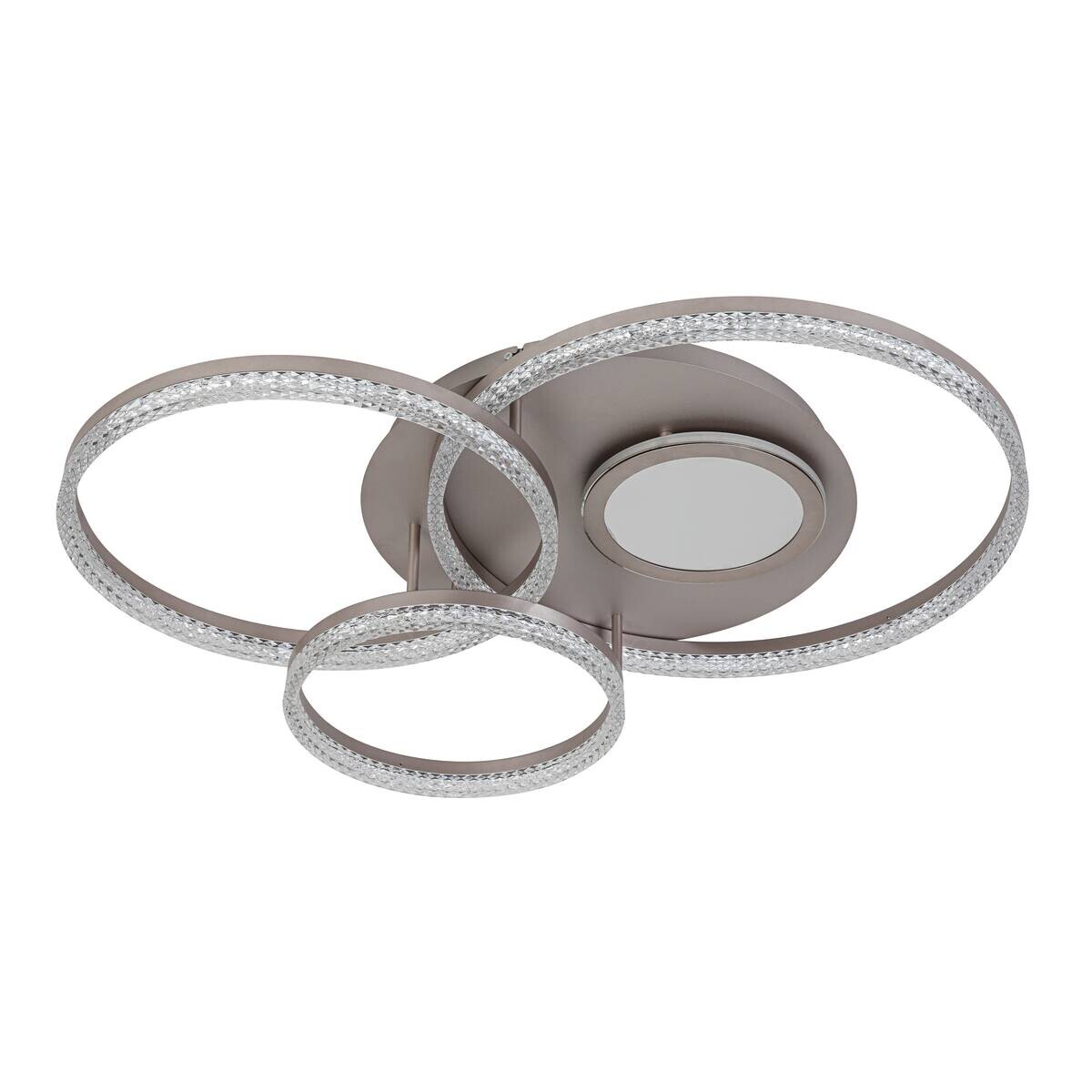 Nolo LED-Deckenleuchte champagner Metall