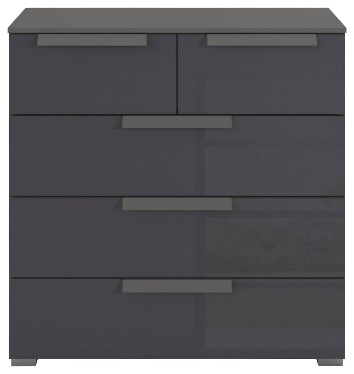 Kommode Aldono Deluxe Graphit B/H/T: ca. 80x81x42 cm