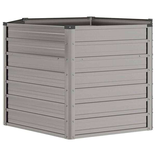 Hochbeet braun Stahl B/H/L: ca. 129x77x129 cm