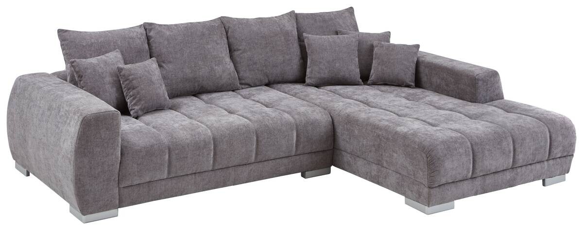 Ecksofa grau B/H/T: ca. 300x86x215 cm