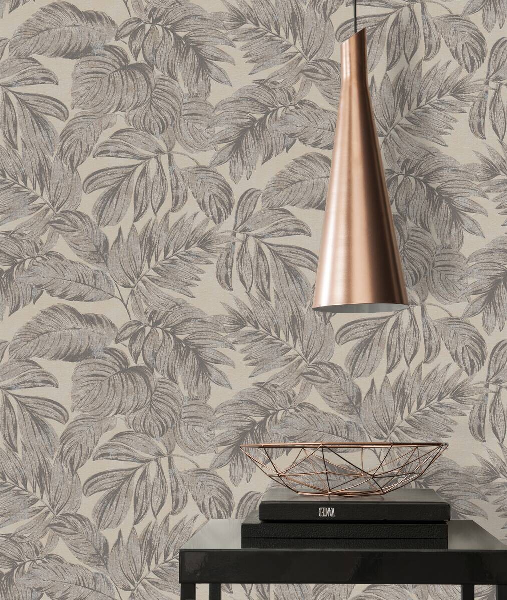 A.S.Creation Vliestapete beige grau B/H/D: ca. 53x1005x10 cm