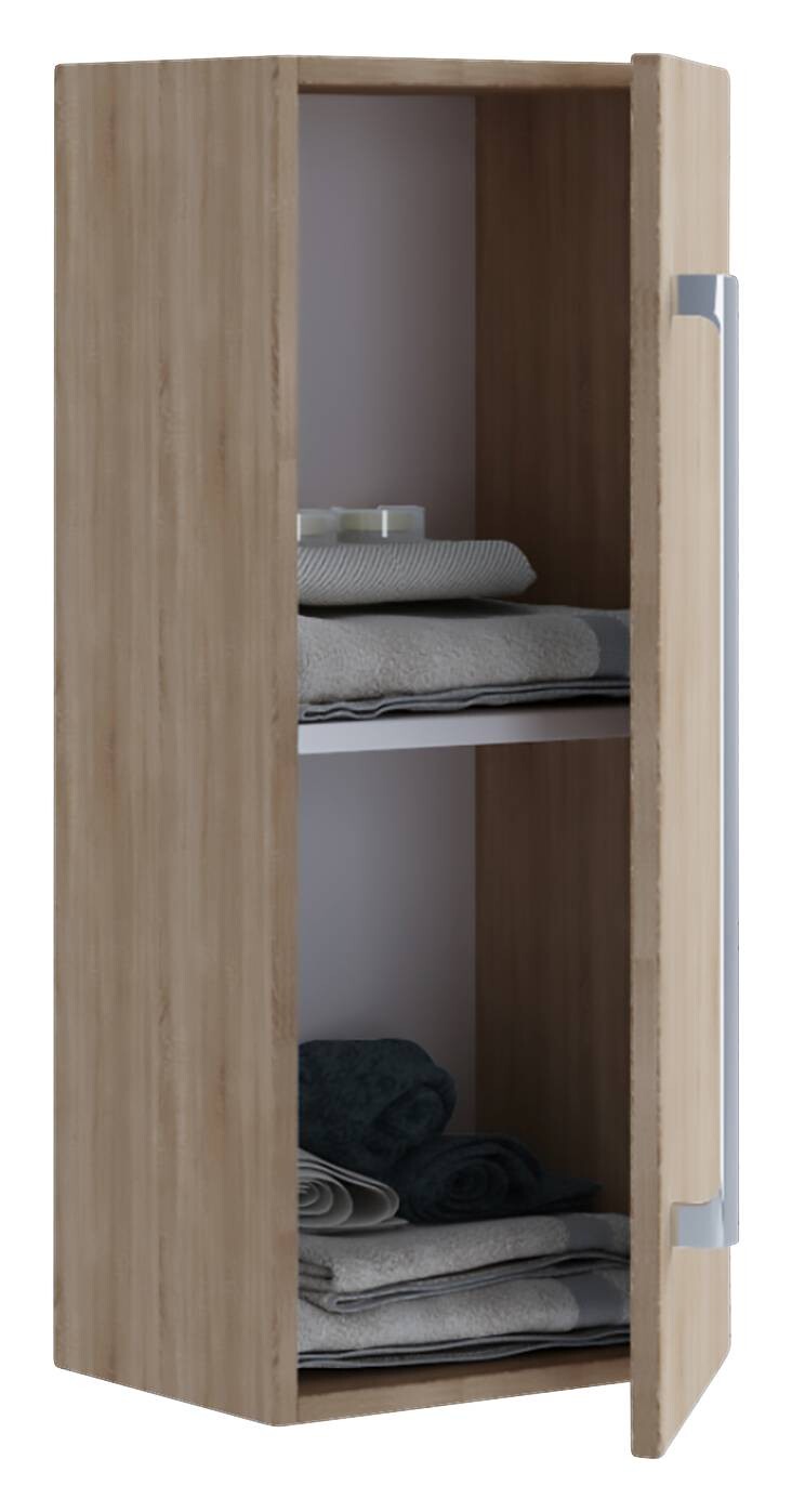 Midischrank Badinos Eiche Sonoma Nachbildung B/H/T: ca. 33x75x22 cm