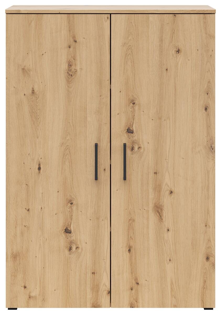 Kommode Multi-Stauraum Typ 31 Eiche Artisan Nachbildung B/H/T: ca. 80x115x40 cm