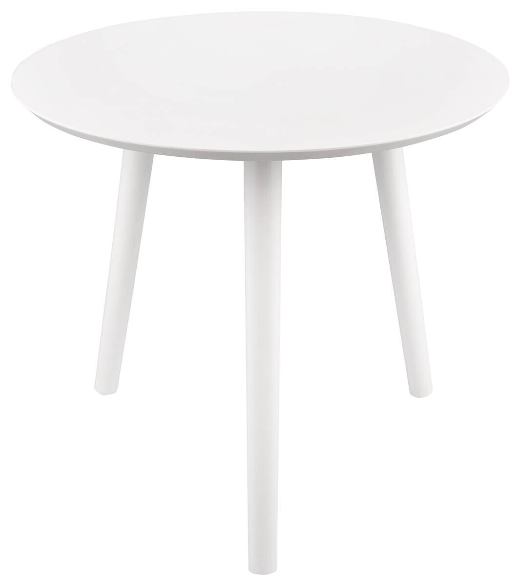 Bestelltisch Vilma weiß H/D: ca. 50x50 cm