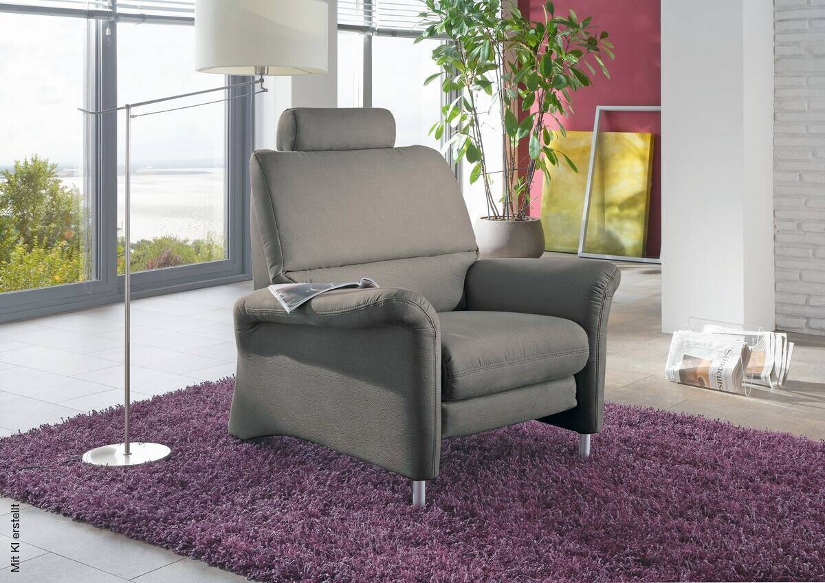Sessel ZE-EM05001 stone B/H/T: ca. 98x110x96 cm