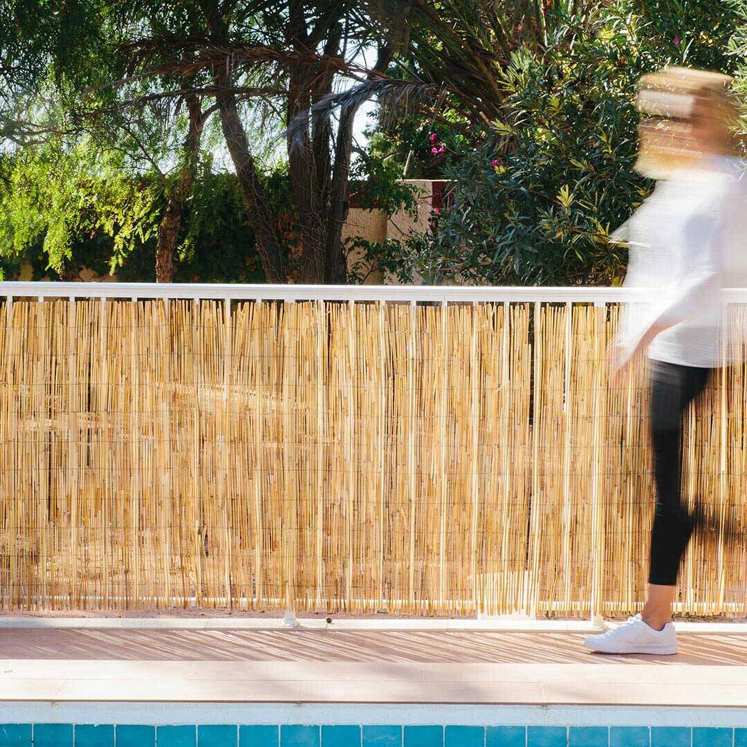 NORTENE Sichtschutzmatte natur Bambus B/H/L: ca. 500x30x100 cm