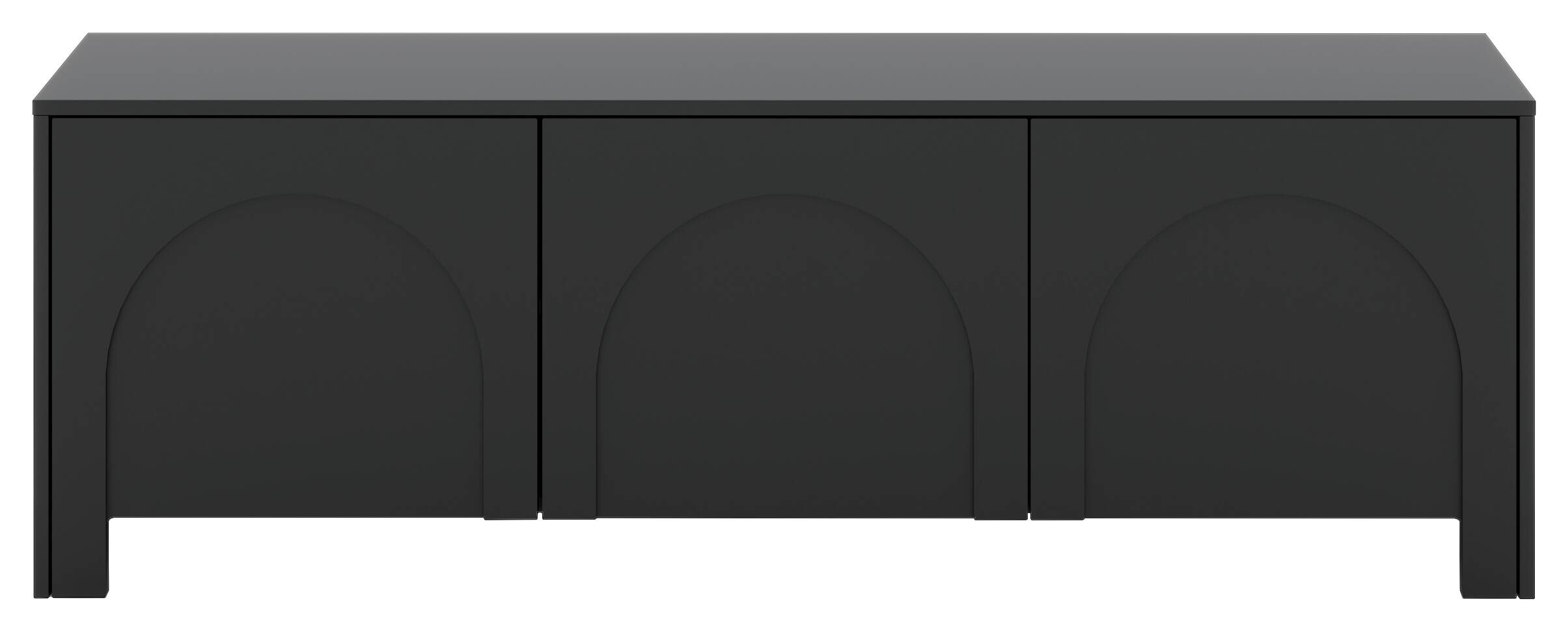 TV-Lowboard ARCO schwarz B/H/T: ca. 150x49x35 cm