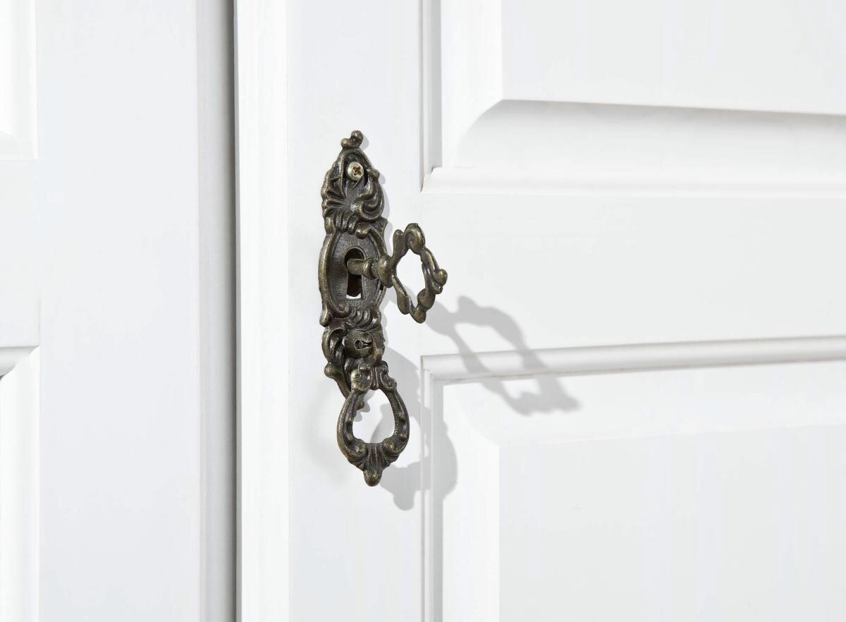 Kleiderschrank Reutte weiß B/H/T: ca. 104x198x56 cm