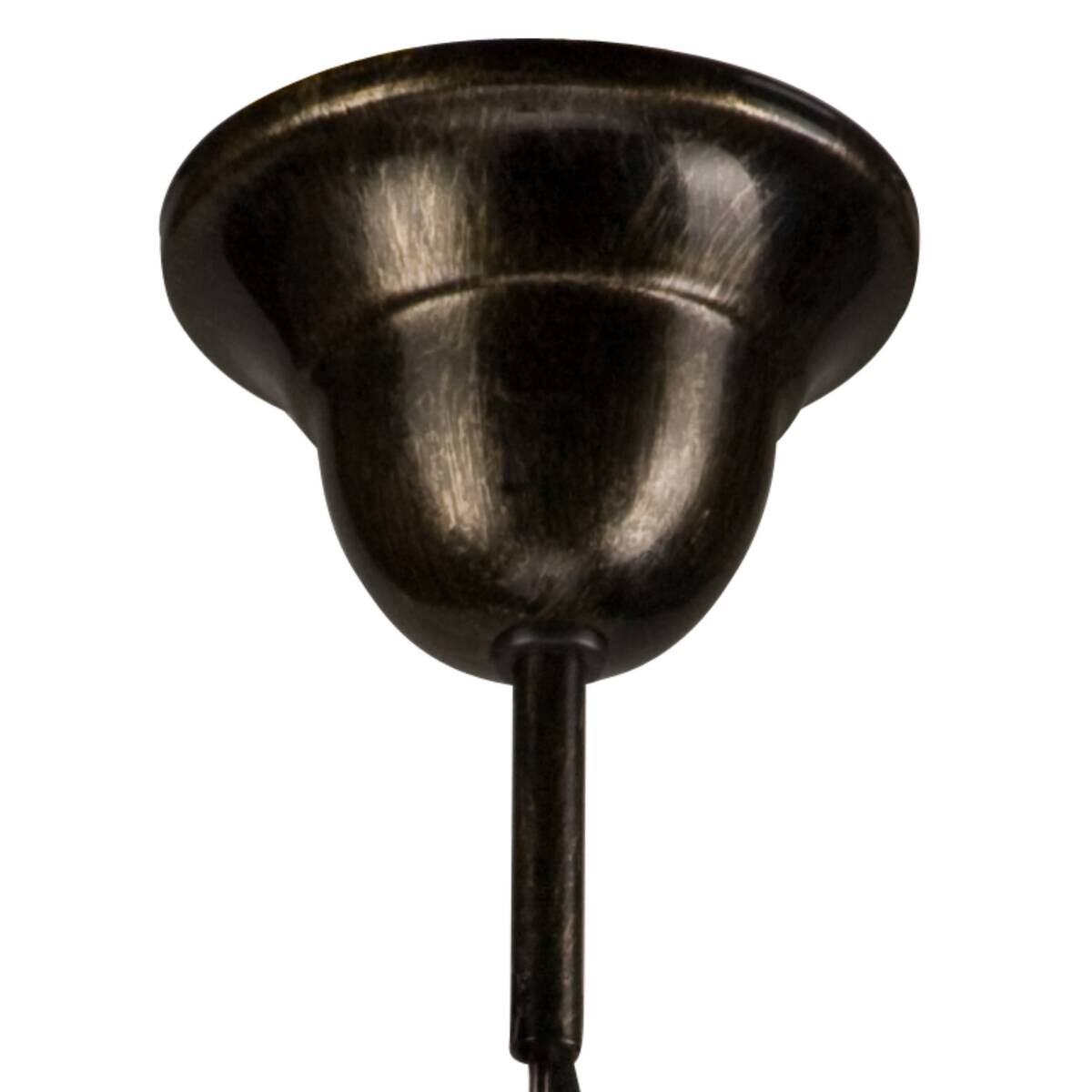 Lamkur Pendelleuchte DONATO 22444 schwarz Stahl H/L: ca. 72x45 cm E14 3 Brennstellen