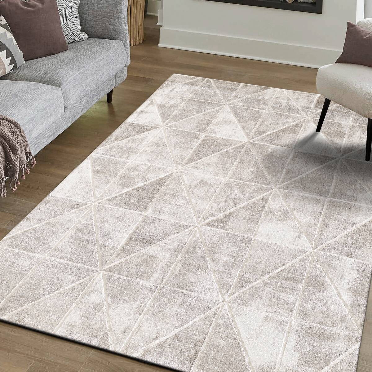 Sanat Teppich Harmony graubraun B/L: ca. 160x220 cm