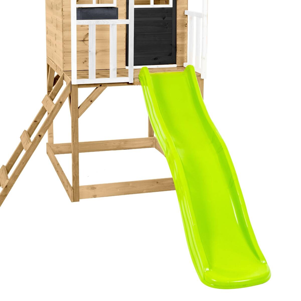 Zwerkules Spielhaus Holli weiß B/H/L: ca. 280x224x352 cm