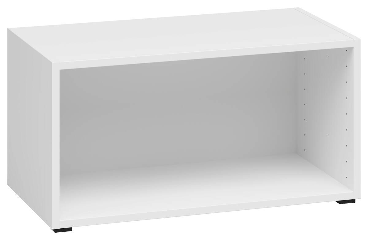 Regal System 64 weiß matt B/H/T: ca. 64x32x33 cm