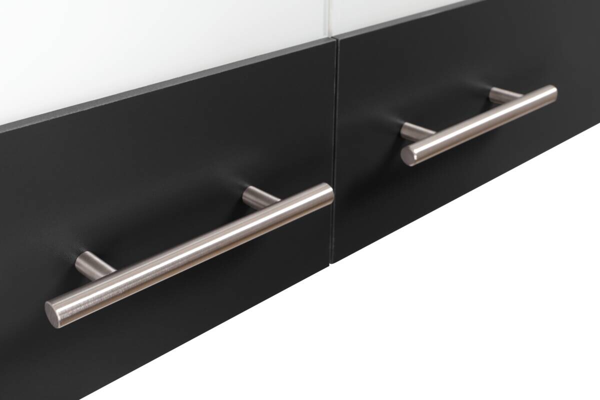 Hängeschrank Merle schwarz B/H/T: ca. 110x56x35 cm