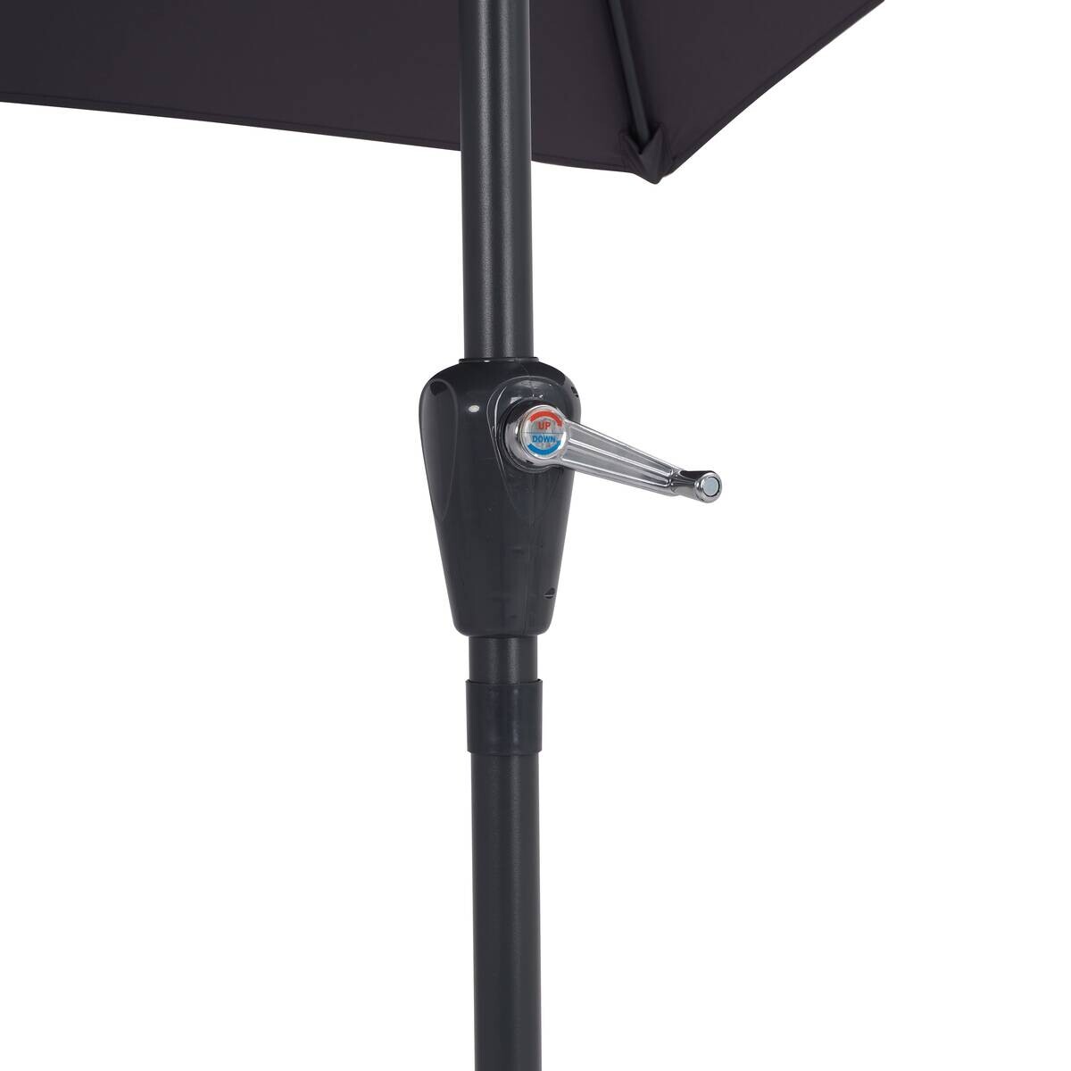 POCOline Sonnenschirm anthrazit Polyester H/D: ca. 240x300 cm
