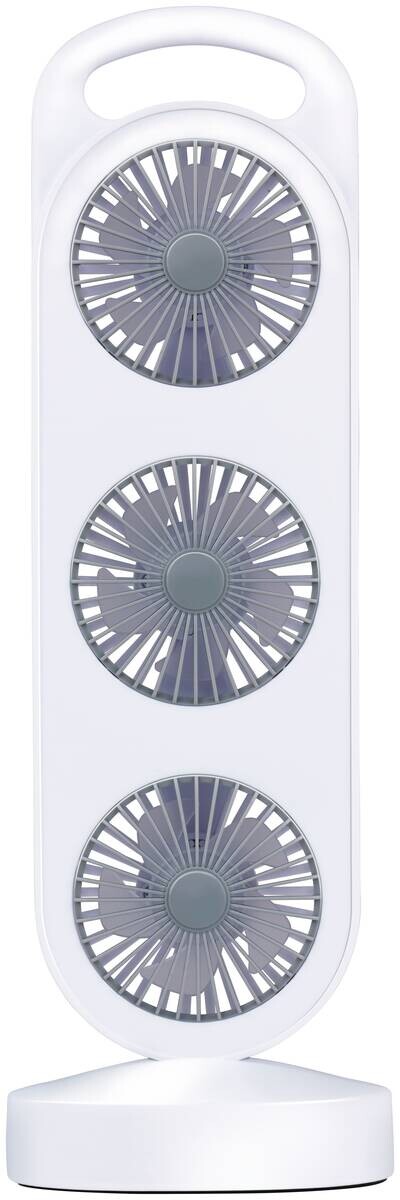 Lifetime Standventilator 871125243632 weiß Kunststoff B/H/L: ca. 13x8,2x37 cm