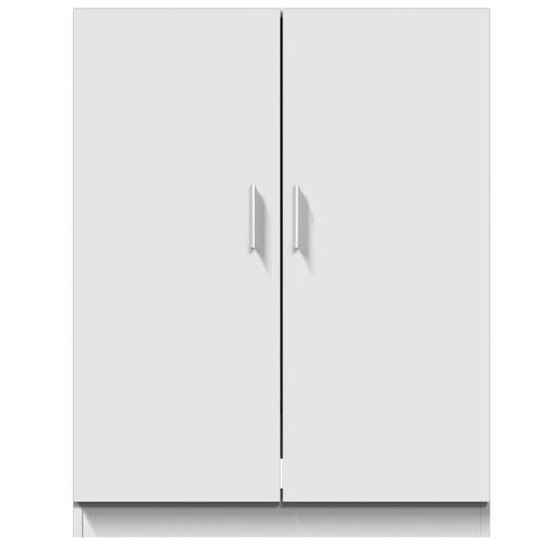 vidaXL Waschmaschinenschrank weiß B/H/T: ca. 71x91,5x71,5 cm
