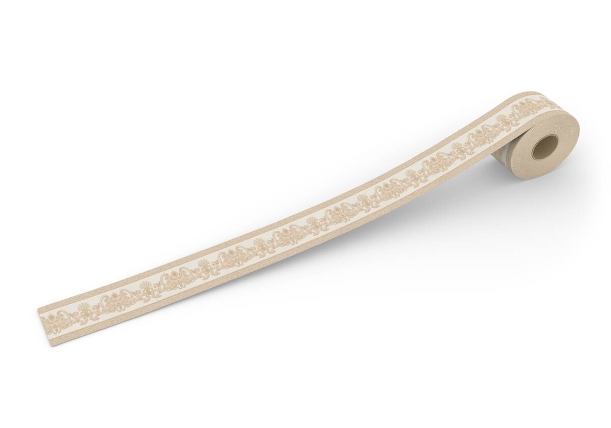 Borte Barock beige B/L: ca. 17x500 cm