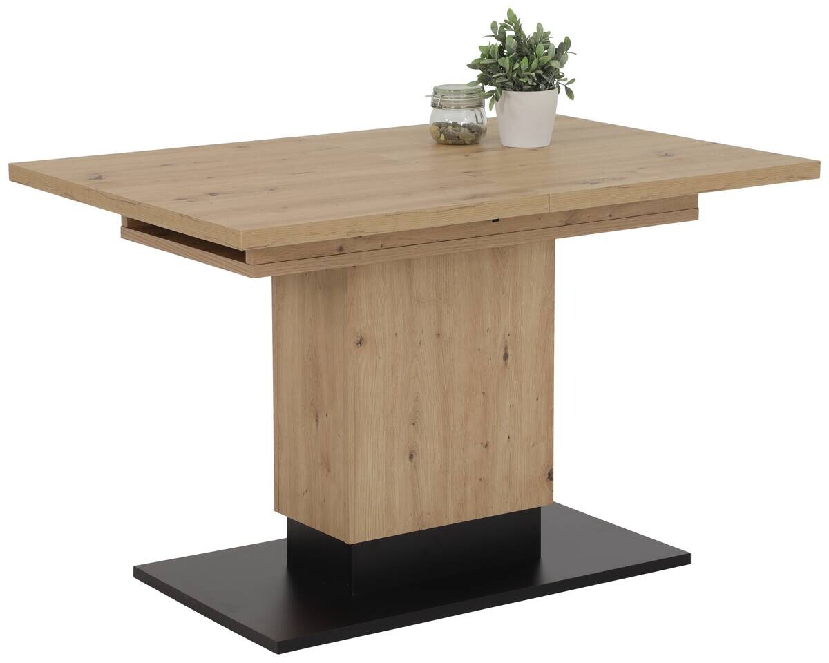 Essgruppe Pia Eiche anthrazit Holzwerkstoff B/H/T: ca. 180x76x80 cm