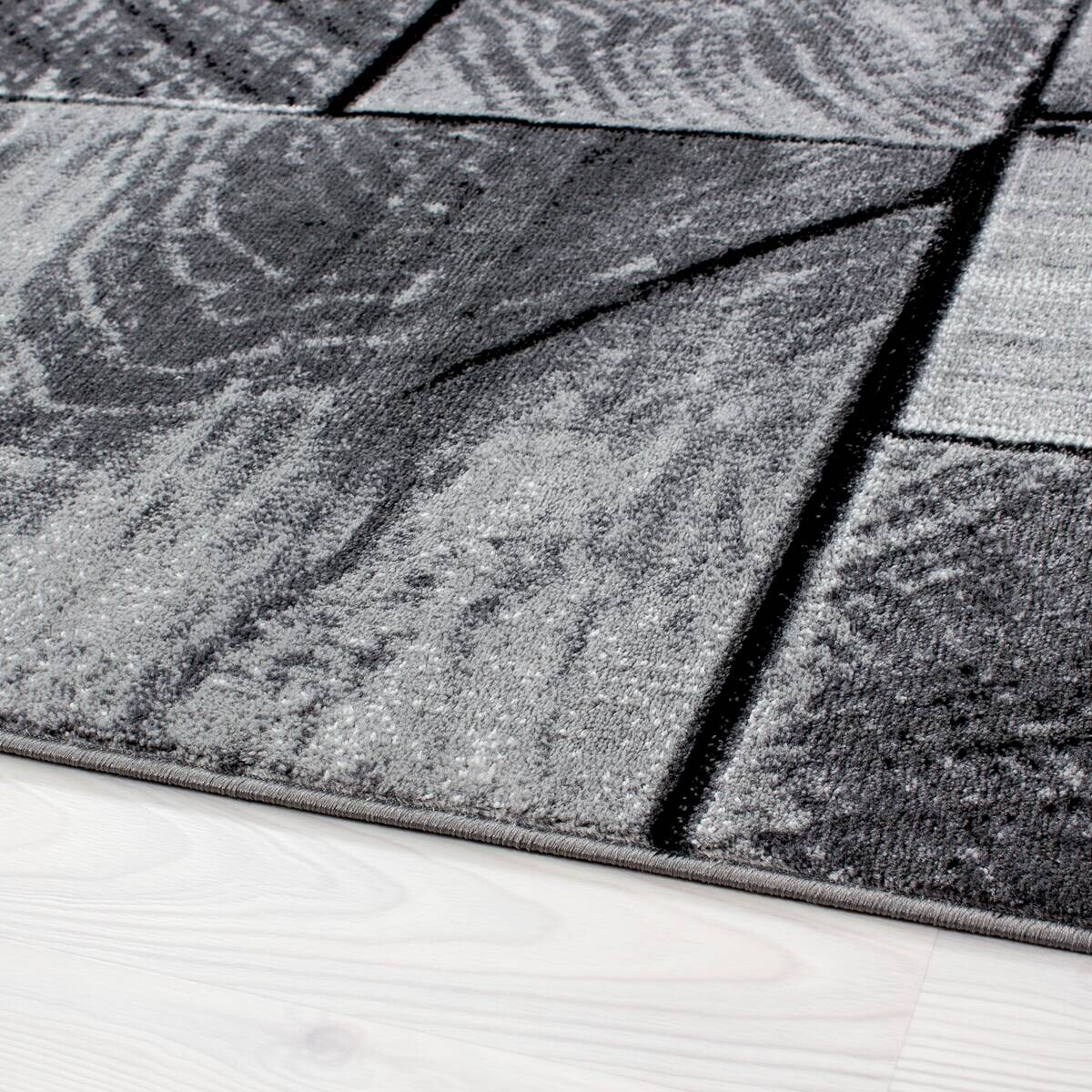 Ayyildiz Teppich PARMA schwarz B/L: ca. 120x170 cm