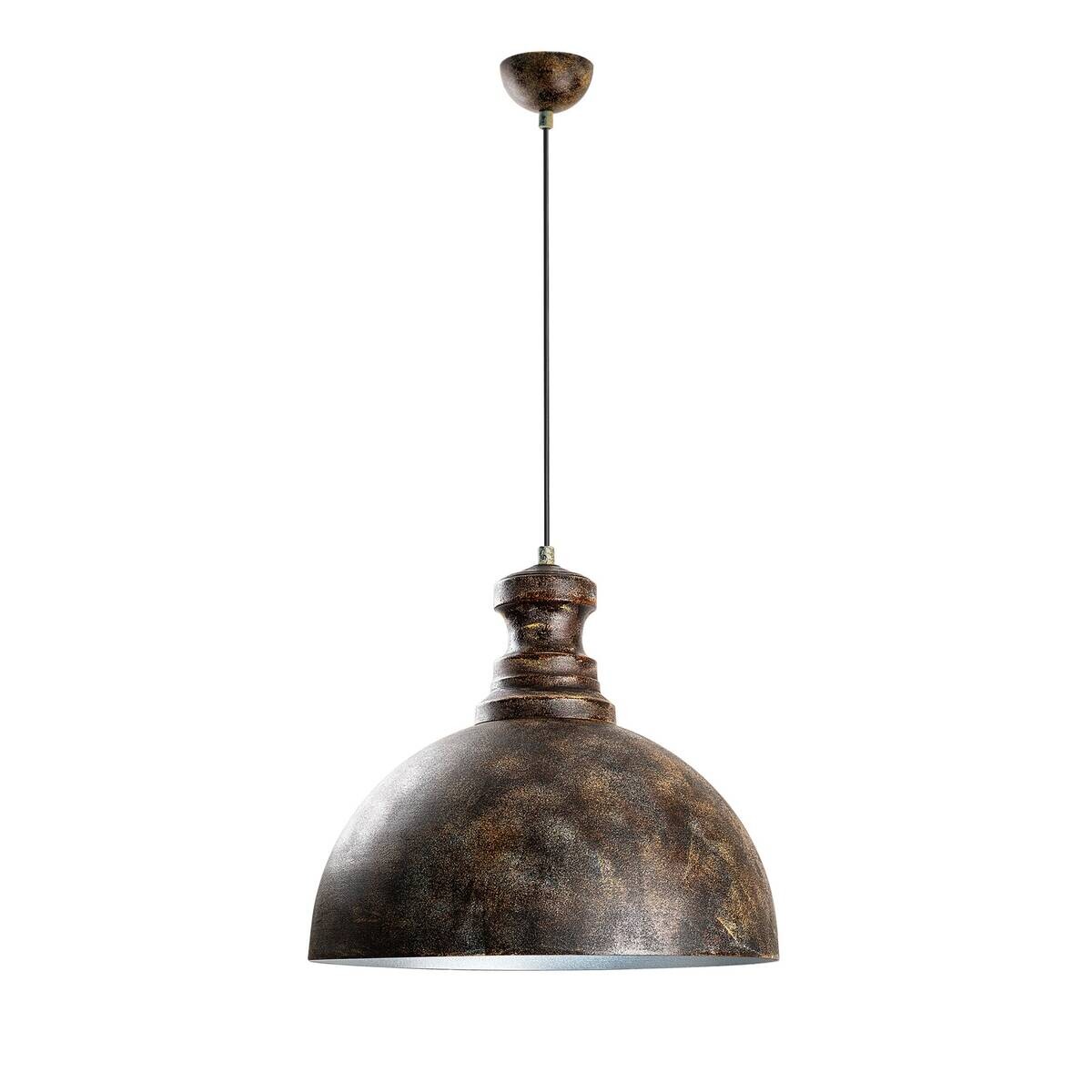 Opviq Pendelleuchte braun B/H/T: ca. 40x134x40 cm E27 1 Brennstellen
