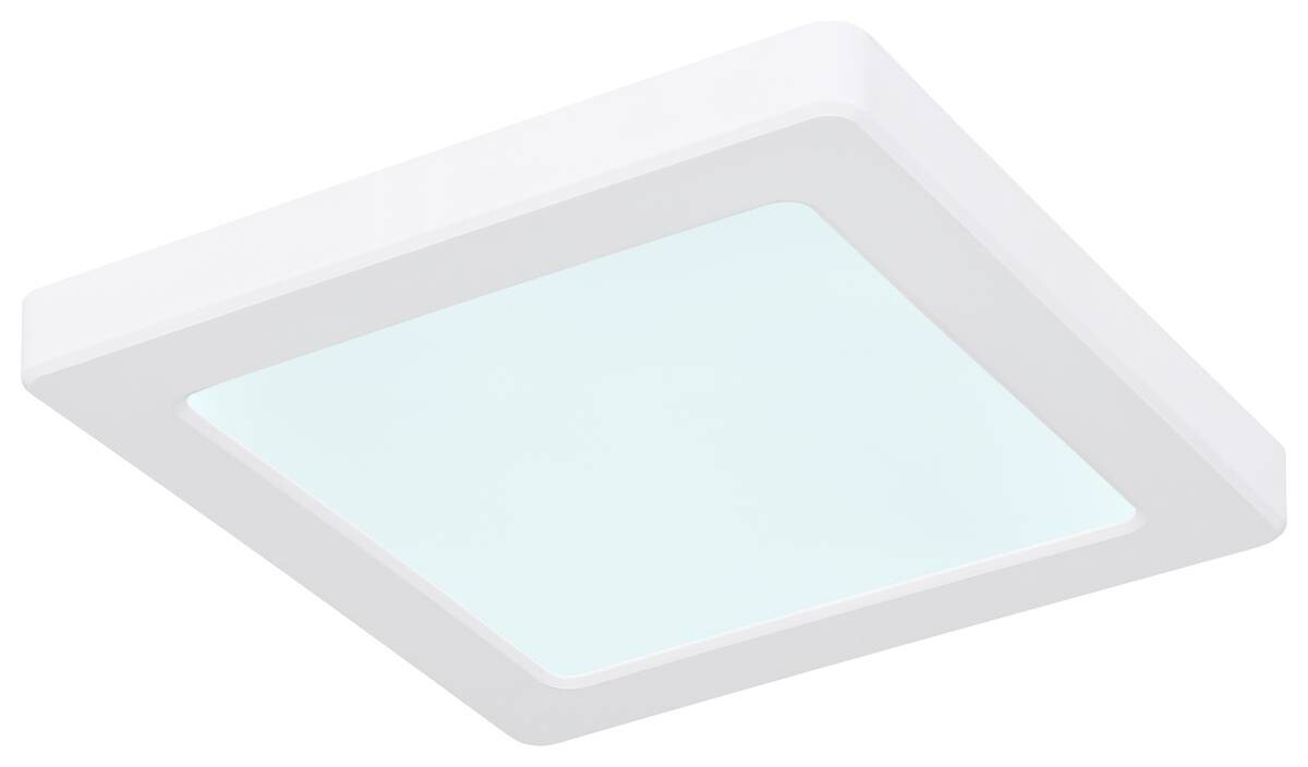 GLOBO Deckenleuchte Lasse weiß Opal Kunststoff B/L: ca. 16,7x16,7 cm 1 Brennstellen