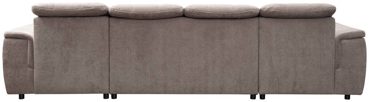 Wohnlandschaft Nadja stone Microfaser B/H/T: ca. 330x105x174 cm