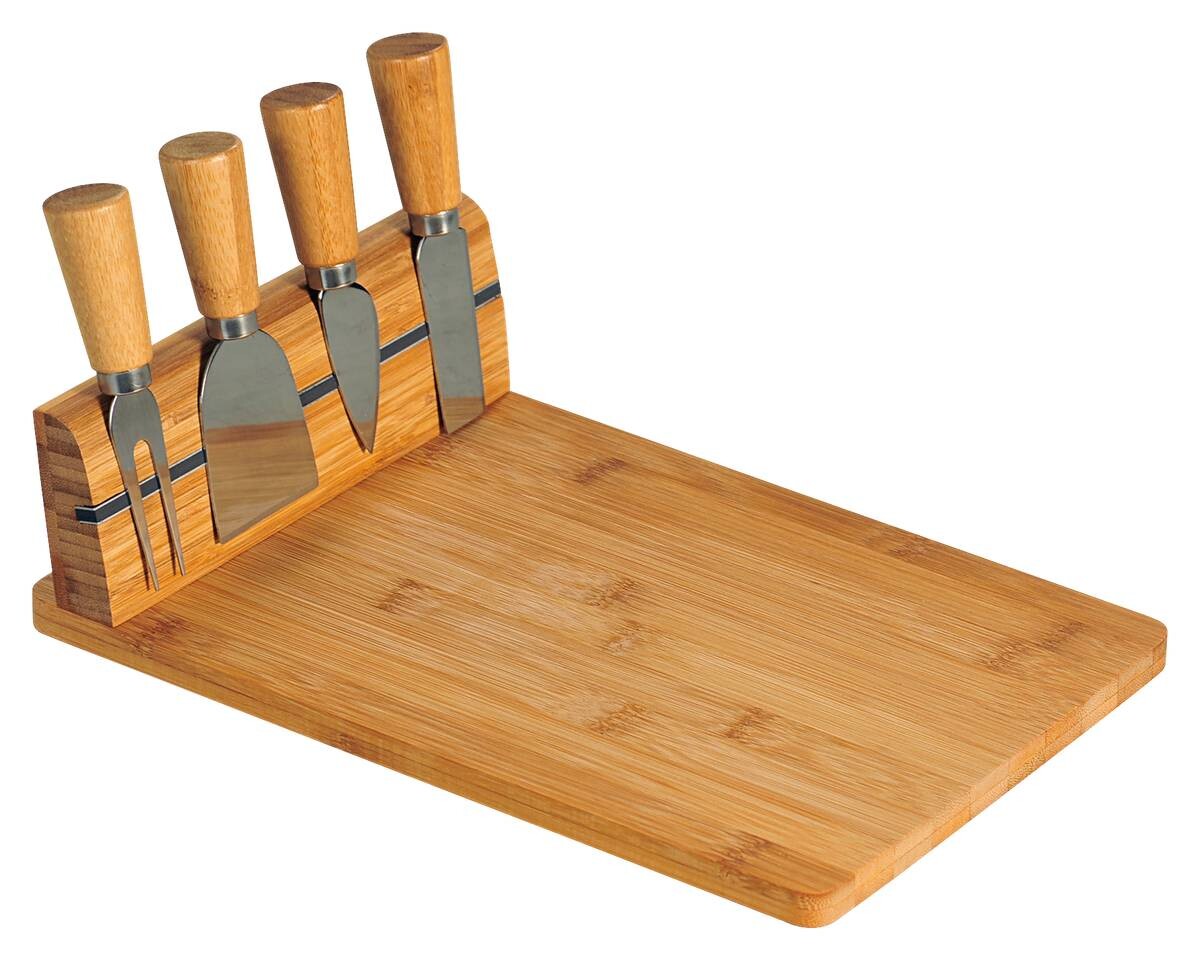 Kesper Käseschneidebrett natur Bambus B/H/L: ca. 20x8x30 cm