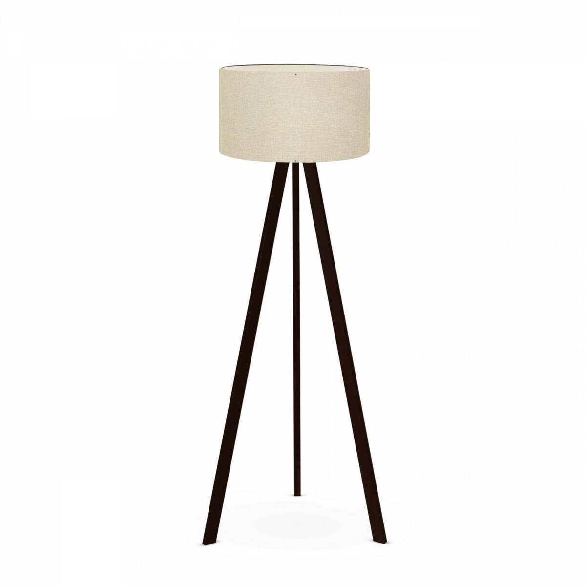 Opviq Stehleuchte PVC MDF B/H/T/L/D: ca. 38x140x38x38x38 cm E27 1 Brennstellen