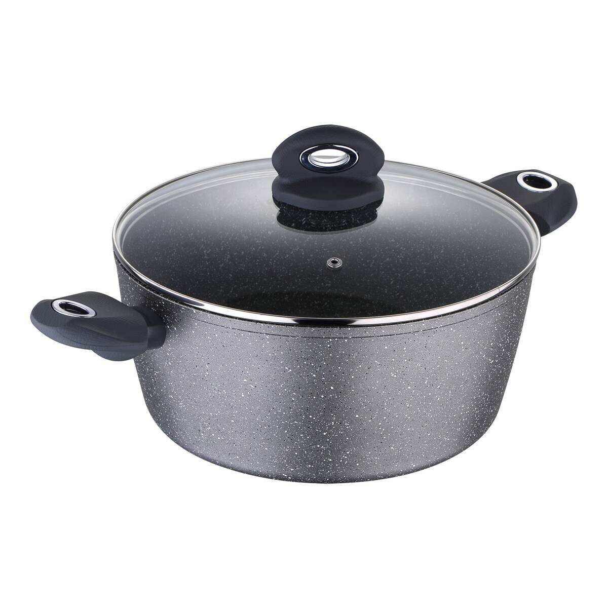 BERGNER Topfset Orion grau Aluminium 6 tlg.