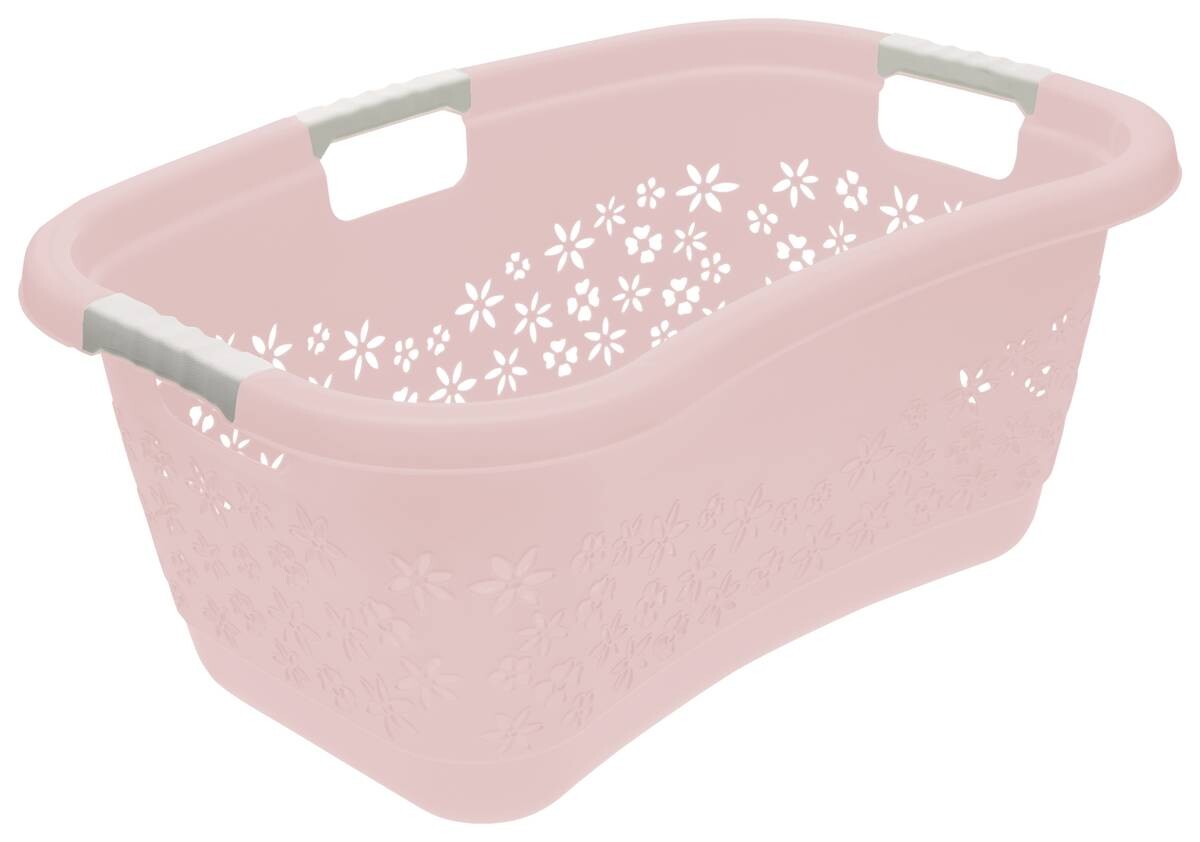 keeeper Wäschekorb pink B/H/L: ca. 45x28,5x65 cm