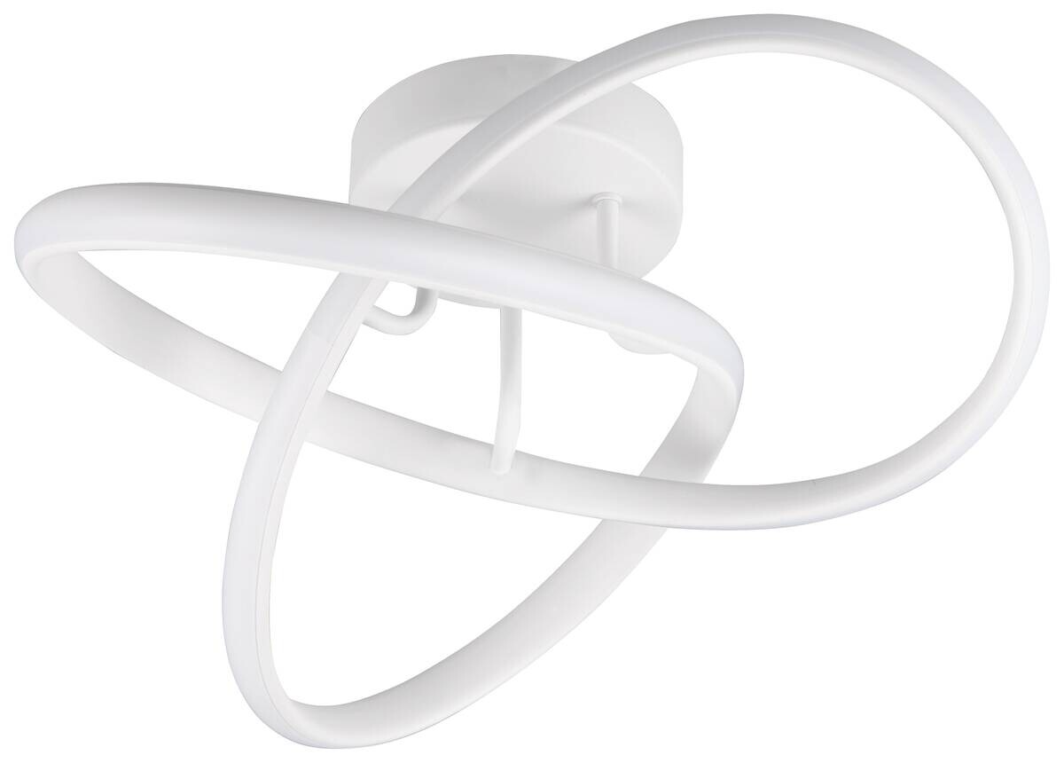 Reality Deckenleuchte Meo weiß Metall H/D: ca. 40x15 cm