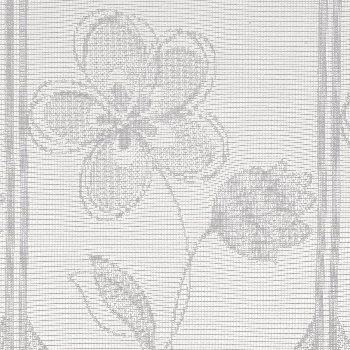 Sensation Scheibengardine weiß B/L: ca. 145x45 cm