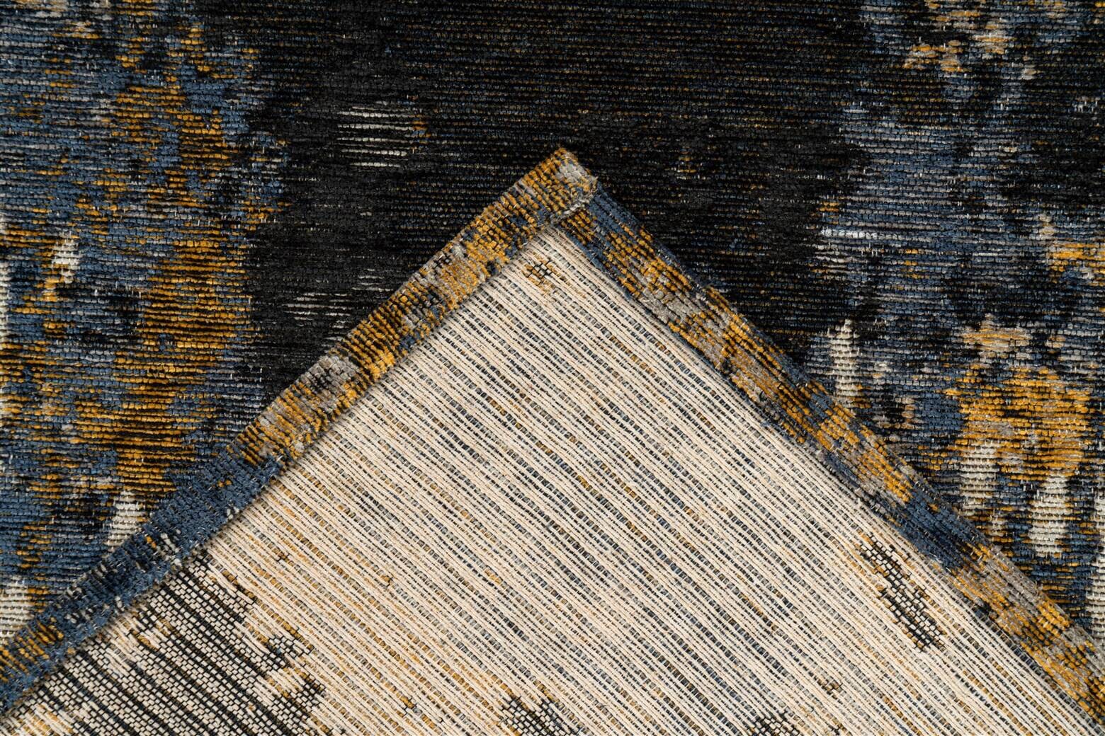 Padiro Kurzflorteppich Primavera 525 blau B/L: ca. 120x180 cm
