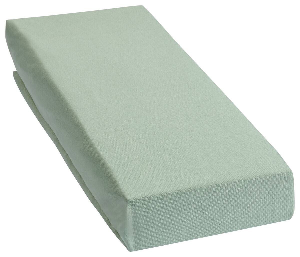POCOline Microfaser Spannbetttuch grün 100% Polyester B/L: ca. 100x200 cm