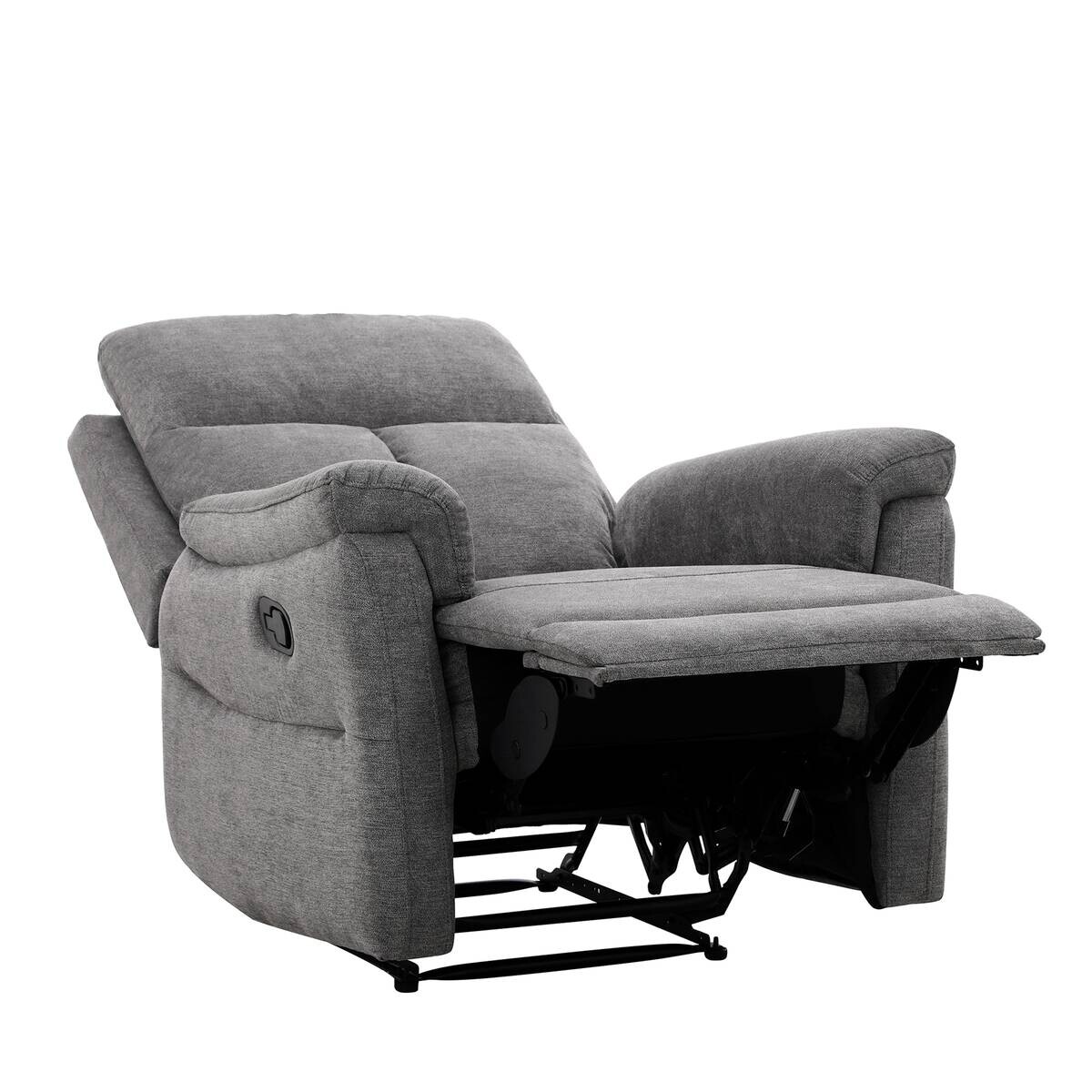 Sessel grau Polyester B/H/T: ca. 87x102x94 cm