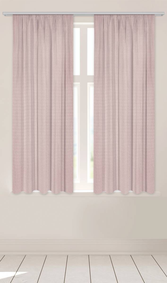 Dekovorhang Leo rosa B/L: ca. 135x170 cm