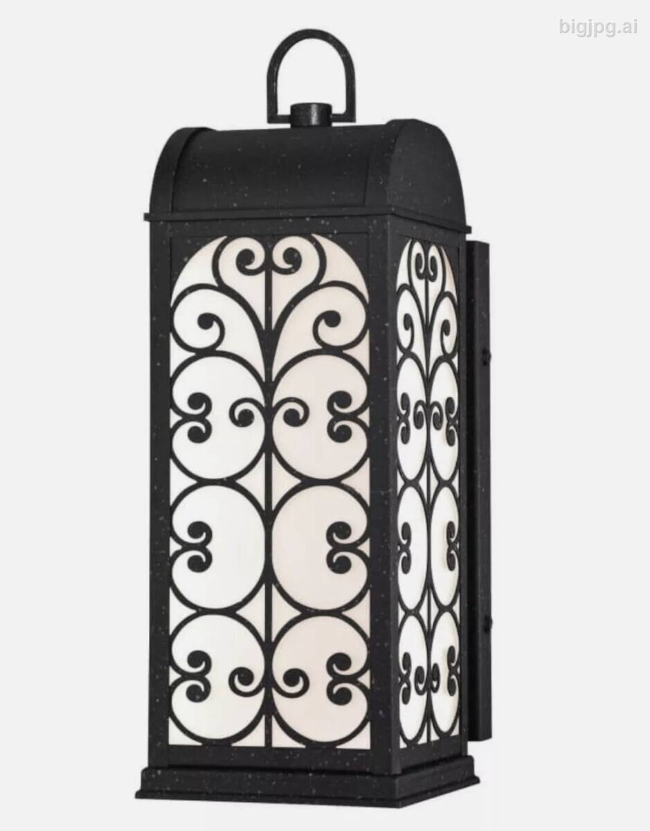 Westinghouse LED-Außenwandleuchte Rozzano schwarz Metall B/H/L: ca. 14x41x18 cm