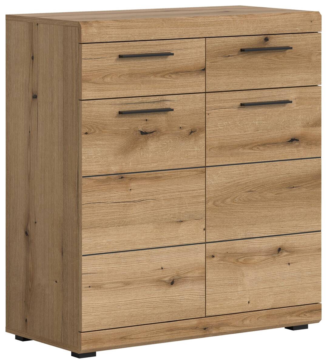 Kommode SCOUT Evoke Oak Nachbildung B/H/T: ca. 90x96x37 cm