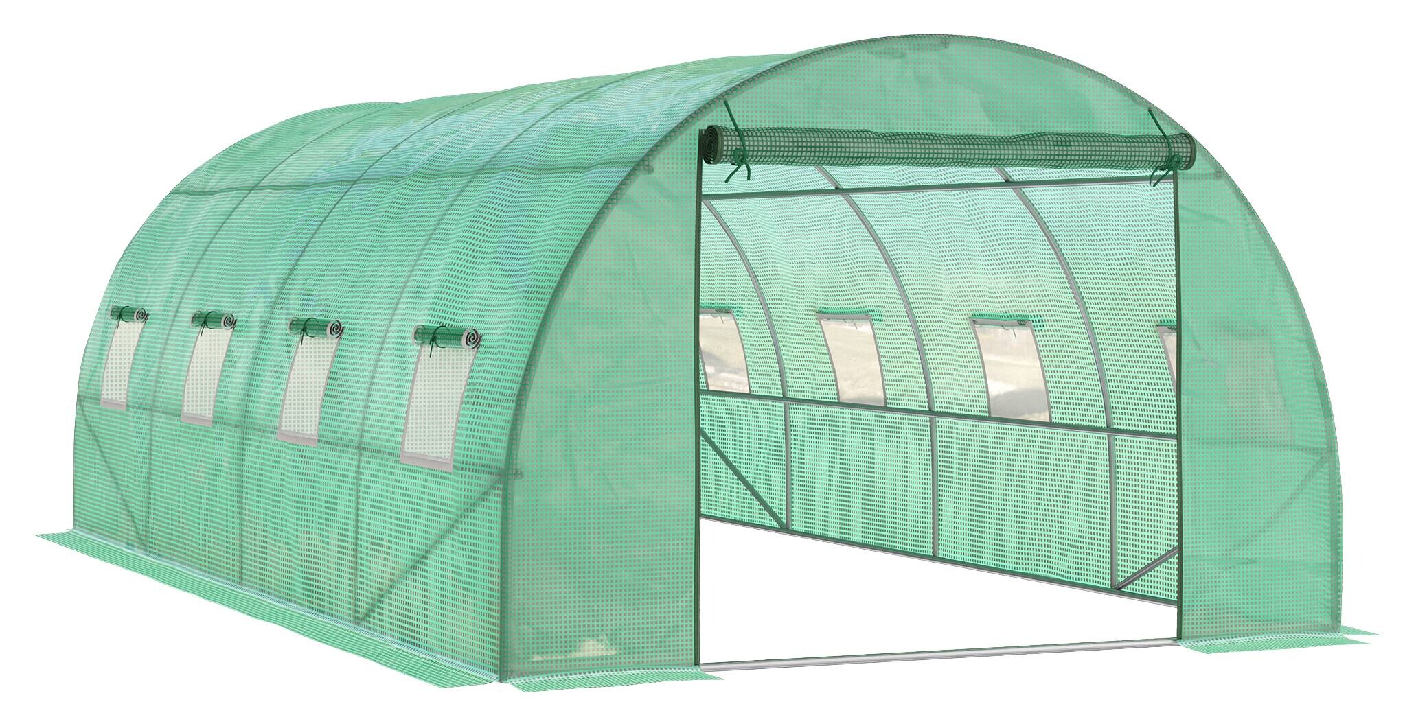 Outsunny Foliengewächshaus B/H/L: ca. 300x200x590 cm