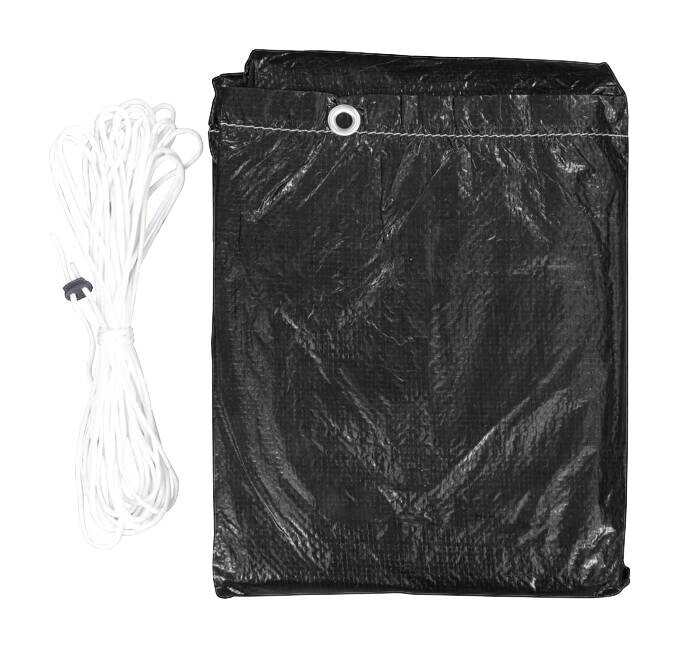 vidaXL Schutzhülle für Hollywoodschaukel schwarz Kunststoff B/H/L: ca. 145x170x255 cm