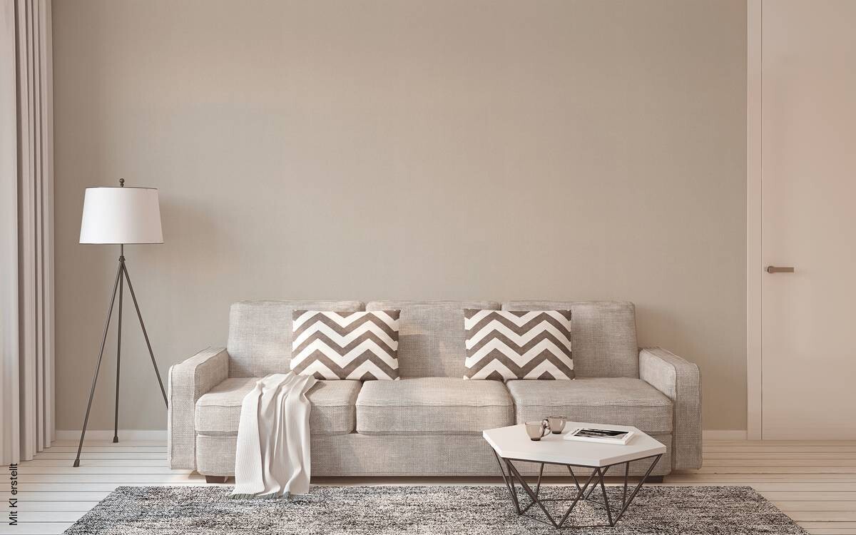 A.S.Creation Vliestapete Styleguide Natürlich 2021 Uni beige B/L: ca. 53x1005 cm